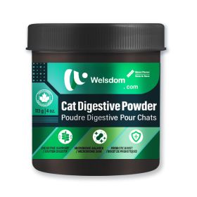 Cat Digestive Powder Natural Digestive Health Support for Cats