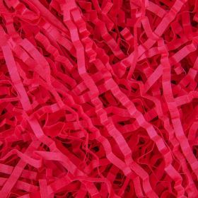 Crinkle Cut Paper Grass Filler for Easter Christmas Wedding Birthday Bridesmaid Engagement Craft Gift Boxes Bags Filler Decoration 4.5oz Red