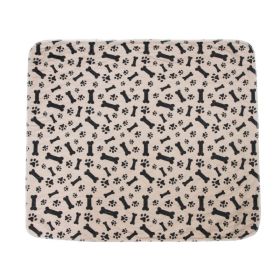 Three-layer Waterproof Pet Absorbent Pad (Option: Coffee-S)