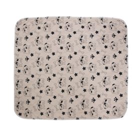 Three-layer Waterproof Pet Absorbent Pad (Option: Apricot-M)