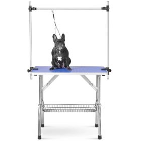 Stainless Steel Folding Dog Pet Grooming Table Heavy Duty Grooming Table (Option: 1PCS)