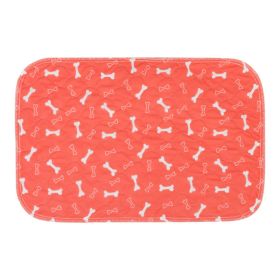 Three-layer Waterproof Pet Absorbent Pad (Option: Red-S)